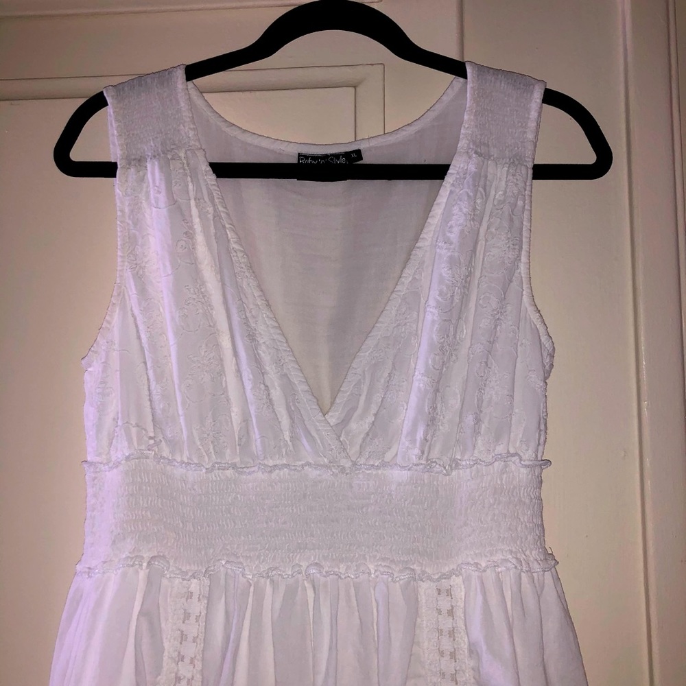 Havana White Summer Dress